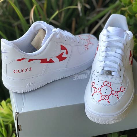 gucci nike schoenen|custom Gucci Nike sneakers.